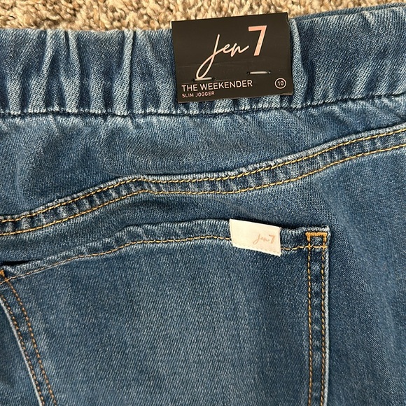 7 for All Mankind Jen 7 Denim High Waist Jogger Jeans - Picture 5 of 6